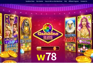 w78 cadastro — tela de formulário no app oficial